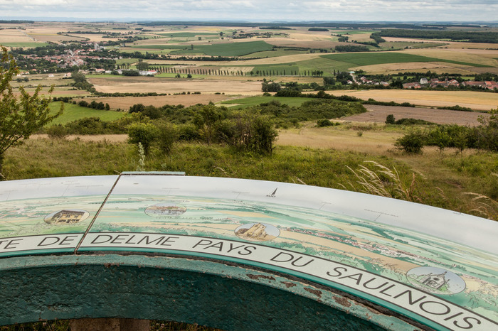la cote de delme paysage unique panorama